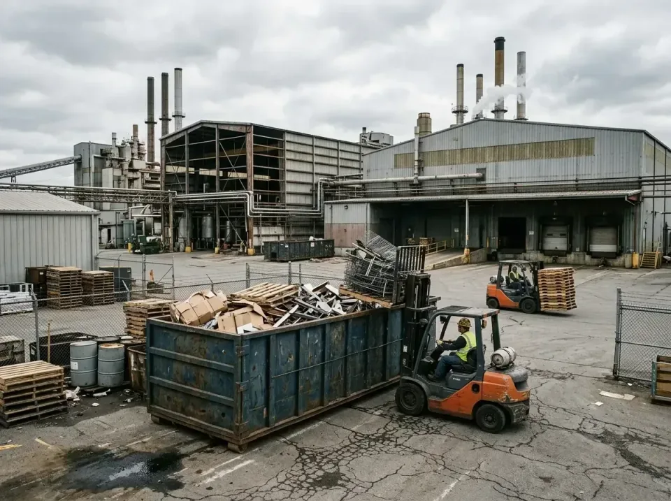 industrial-factory-scrap-conta-003 — frequently asked questions, Cheap Roll-off Dumpster Rentals in Warrenville, IL